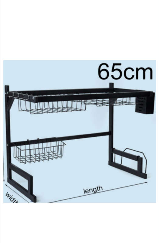 65cm OVER THE BASIN DISH RACK