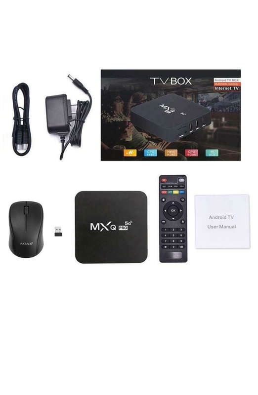 MXQ Pro Tv Box With Wireless Mouse. Supports All Local Apps.