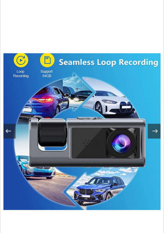 DUAL LENS DASH BLACKBOX DVR