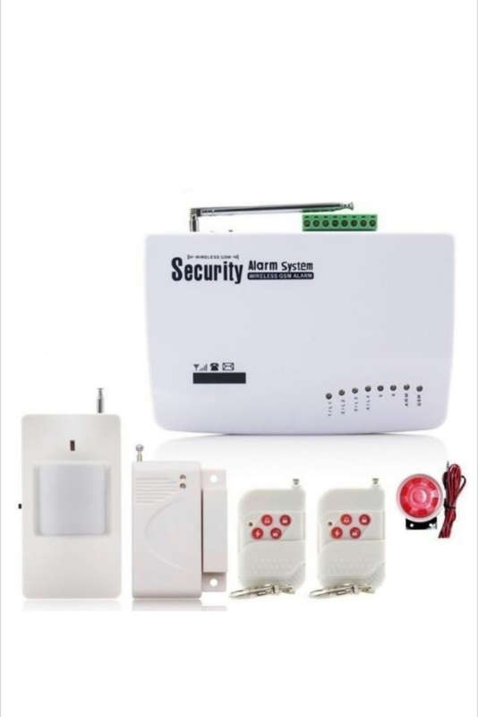 Wireless GSM Alarm System - Includes 4x Wireless PIR SensorWireless
