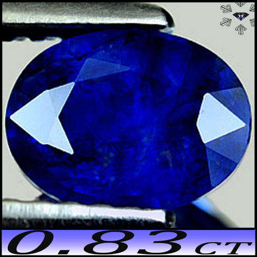 0.83CT SCINTILLATING GEM ROYAL BLUE SAPPHIRE - BRILLIANT NATURAL MADAGASCAN OVAL