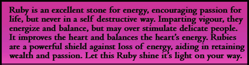RUBY INVESTMENTS - PERFECT CERTIFIABLE COLLECTORS GEMS