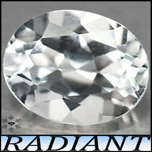 2.00CT FLAWLESS SIMULATED DIAMOND [IF] - BRILLIANT MACHINE POLISHED OVAL ~ (8x6mm)
