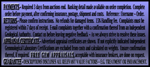 BRILLIANT PERFECT POLISHED COLLECTIBLE INVESTMENT GEMS