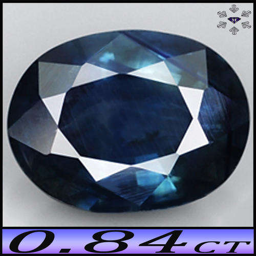 0.84ct Magnificent Medium Blue Sapphire - SI - Bangkaja Thailand Oval (Heated)
