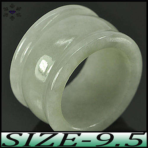 53.58ct Natural Unheated Jade Ring - Thailand Hand Carved Opaque Jewel