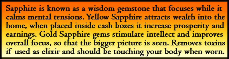 SAPPHIRE - CERTIFIABLE  COLLECTORS GEMS. 