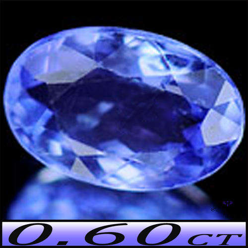 0.60ct Violetish Blue Tanzanite Gem - VS - Fancy Tanzania Modern Mixed Oval