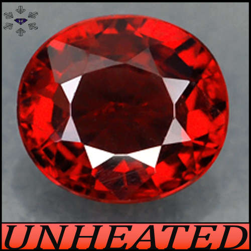 0.78ct Collectors Sri-Lanka Spinel Oval - VS - Medium Strong Red Gemstone