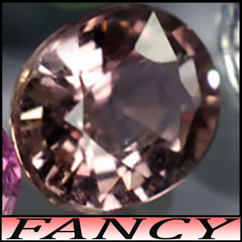 0.50ct Unheated Fancy Light Pink Sapphire - SI - Natural Tanzania Oval Gemstone