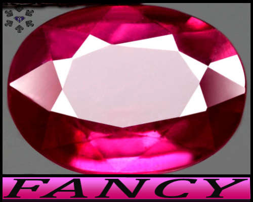 2.66ct Purplish Red Pink Natural Ruby - SI - Pristine Madagascan Oval (Minor Lead Glass Filling)
