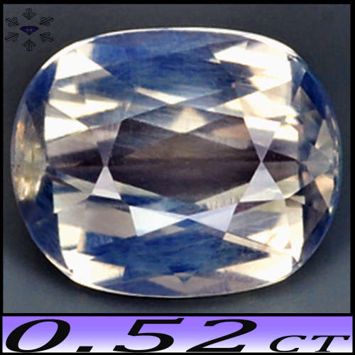 0.52ct Natural Unheated Multi Coulored Sapphire - VS - Madagascan Magical Modern Cushion Gem