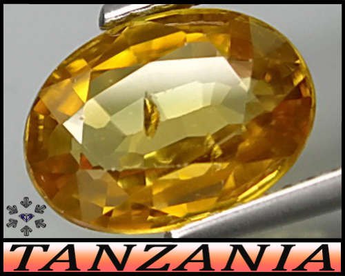 3.47ct Natural Intense Golden Yellow Zircon - SI - Tanzania Mix Facet Oval Gem