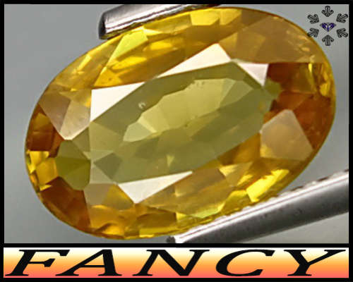 3.29ct Intense Golden Yellow Zircon Gem - VS - Tanzania Modern Mixed Facet Oval