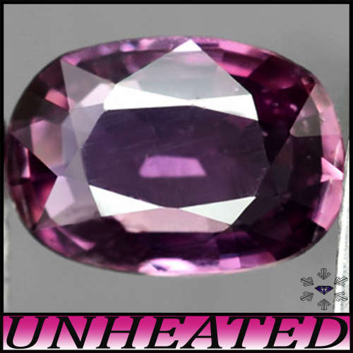 0.64ct Madagascan Unheated Colour Change Sapphire - SI - Intense Purplish Pink to Orangish Purple