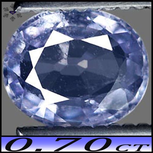 0.70ct Ceylon Fancy Medium Blue Sapphire - VS - Unheated Brilliant Modern Mixed Oval