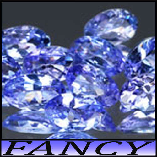 0.10ct Natural Violetish Blue Tanzanite - VVS - One Fancy Arusha Oval Gem
