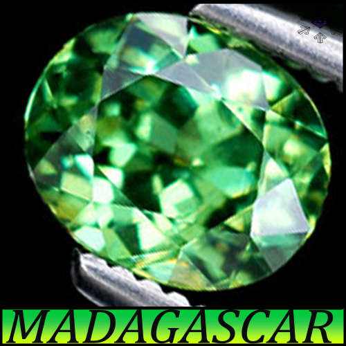 0.78ct Natural Golden Green Demantoid - SI - Gem Lustre Surpass Some Diamonds