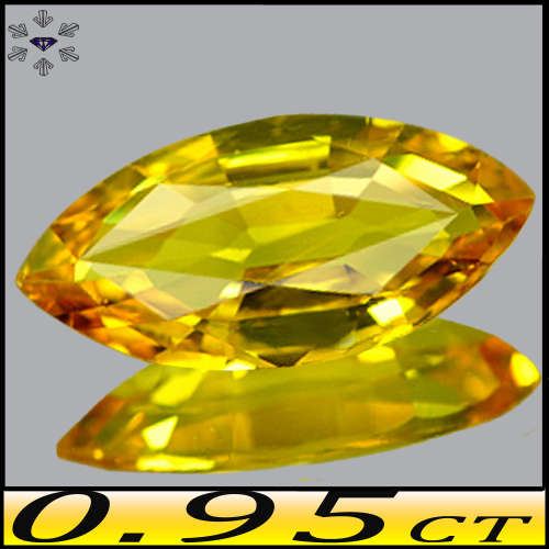 0.95ct Sunny Songea Yellow Sapphire - VVS - Marvelous Marquise Gem (Heated)