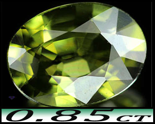 0.85ct Chanthaburi Bluish Green Sapphire - VS - Pretty Faceted Oval (Gentle Heat)