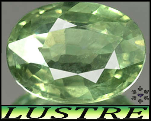 0.50ct Gorgeous Green Tanzania Sapphire - VVS - Natural Fancy Oval (Heat Only)