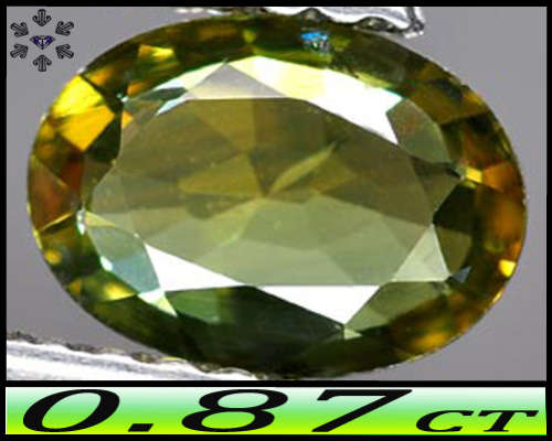0.87ct Bangkaja Brilliant Fancy Sapphire - VVS - Bluish Green Natural Oval (Gentle Heat)