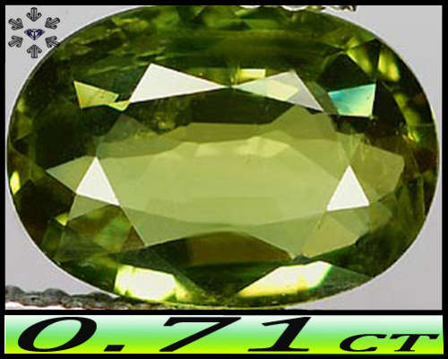 0.71ct Medium Deep Green Sapphire - VS - Natural Bangkaja Oval (Heated)