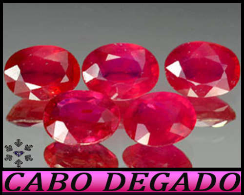 0.83ct Purplish Medium Pink Mozambique Ruby - VS - Multi-Facet Oval Gem (Treated)