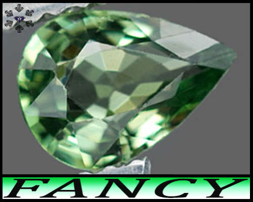 0.70ct Glowing Gem Green Morogoro Sapphire - VS - Natural Modern Pear (Gentle Heat)