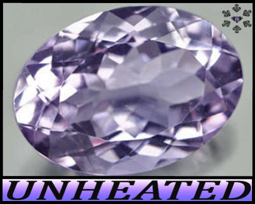 21.12ct Natural Brazil Light Violet Amethyst Gem - VVS - Unheated Brilliant Fancy Facet Oval