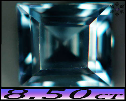 8.46ct Peacock Blue Changes To Berry Red Alexandrite - VVS - Russian Lab Created Synthetic
