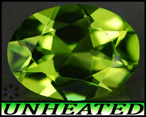 2.04ct Natural Unheated Pakistani Peridot - SI - Vivid Green Modern Mixed Oval