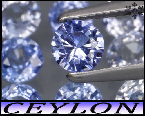 0.23ct Light Blue Songea Sapphire Gem - VS - Fancy Round (Heated Gently)