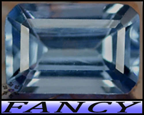 0.59ct Natural Violet Blue Tanzanite - VS - Tanzania Octagon Gem
