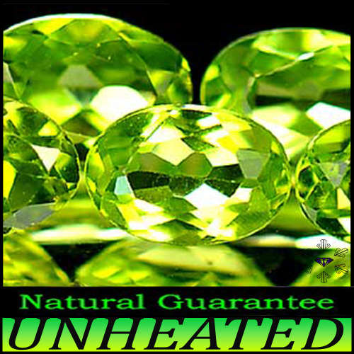1.47ct Two Matching Green Peridot Gems - VS - Pakistan Pair Modern Fancy Ovals