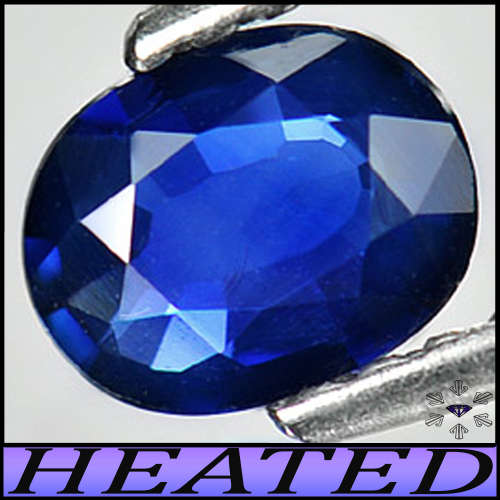 0.52ct Madagascar Intense Blue Sapphire - SI - Fort Dauphin Modern Oval Gem