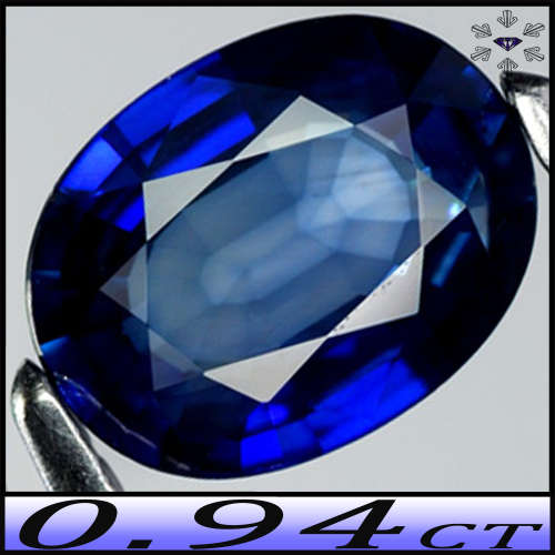 0.94ct Intense Blue Tanzania Sapphire - VS - Stunning Oval Gem (Heated Gently)