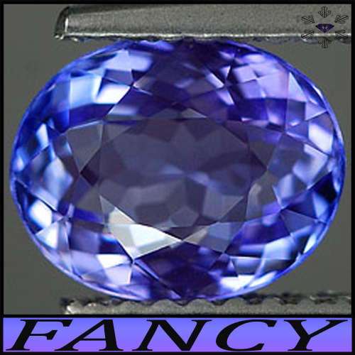 0.81ct Natural Bluish Intense Violet Tanzanite - VVS - Arusha Modern Fancy Oval