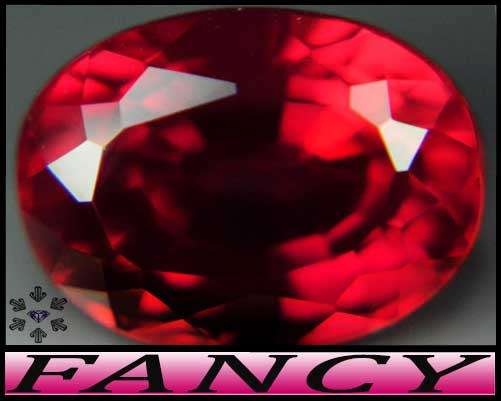 10.87ct Brilliant Blood Red Ruby - VS - Lab Created Oval (Synthetic Corundum)