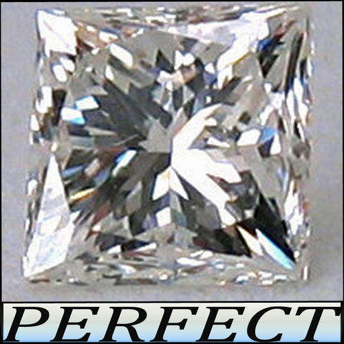 3.04 CT BLAZING TOP WHITE D-COLOUR BRILLIANT DIAMOND SIMULATE, A PRECISION POLISHED PRINCESS.