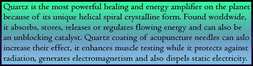 QUARTZ - TANZANITE BLUE QUARTZ AND NATURAL BRAZILIAN OR AFRICAN GEMSTONES.