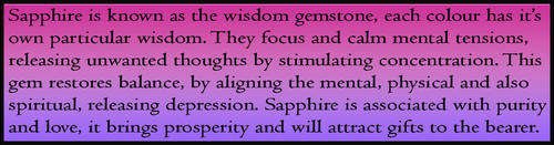 SAPPHIRES - CORNFLOWER BLUE TO MIDNIGHT BLUE OR PINK AND GOLDEN OR COLOUR CHANGE CORUNDUMS AND PADPARADSCHA.