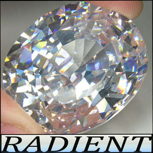 2.20 CT LUSTROUS TOP WHITE D-COLOUR, PRECISION POLISHED OVAL DIAMOND (MAN MADE SIMULATE),