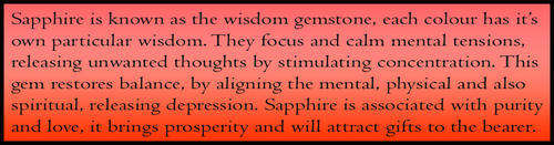 SAPPHIRE ~ PADPARADSCHA, SONGEAN RED OR ORANGE AND THAI GOLDEN POPPY CERTIFIABLE INVESTMENTS.