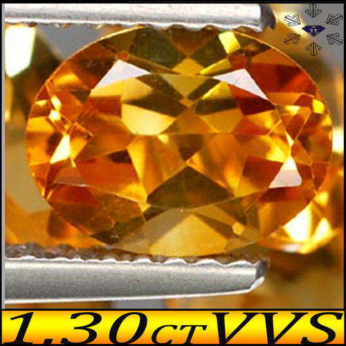 2.60CT GOLDEN CLEAN YELLOW MADEIRA CITRENE PAIR OF PRESTINE POLISHED OVAL GEMSTONES.