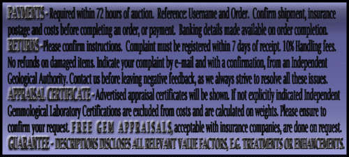 UNTREATED NATURAL GEMSTONES BRILLIANT POLISHED PERFECT INVESTMENTS