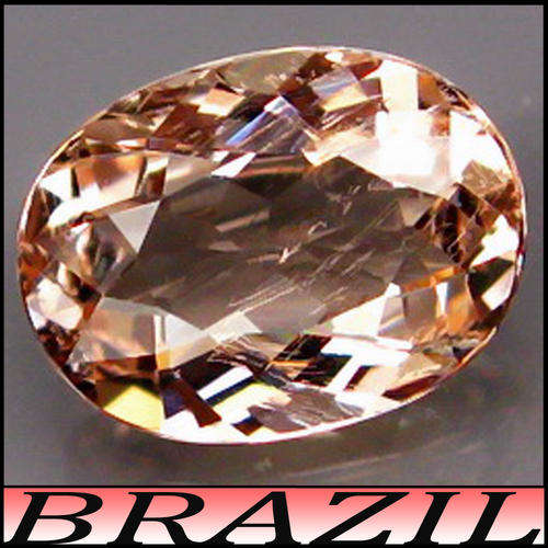 1.83CT MORGANITE [VS] ~ UNHEATED NATURAL PINK BERYL GEMSTONE PORTUGUESE POLISHED OVAL