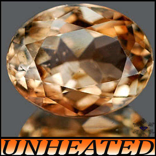 0.90CT UNHEATED IMPERIAL SHERRY TOPAZ [VVS] - NATURAL BRAZILIAN OVAL (TWO AVAILABLE)