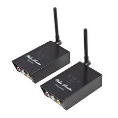 2.4GHz Wireless Audio/Video AV Signal Transmitter Sender Receiver - CCTV VCR DVD
