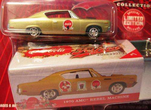 COCA COLA 1970 AMC Rebel Machine - Festoon Collection #1 SPECIAL LIMITED EDITION RELEASE!
